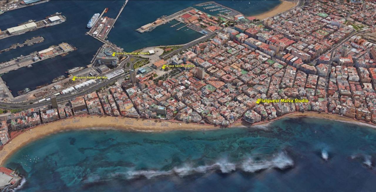 Flatguest Malva Studio Las Palmas de Gran Canaria Kültér fotó
